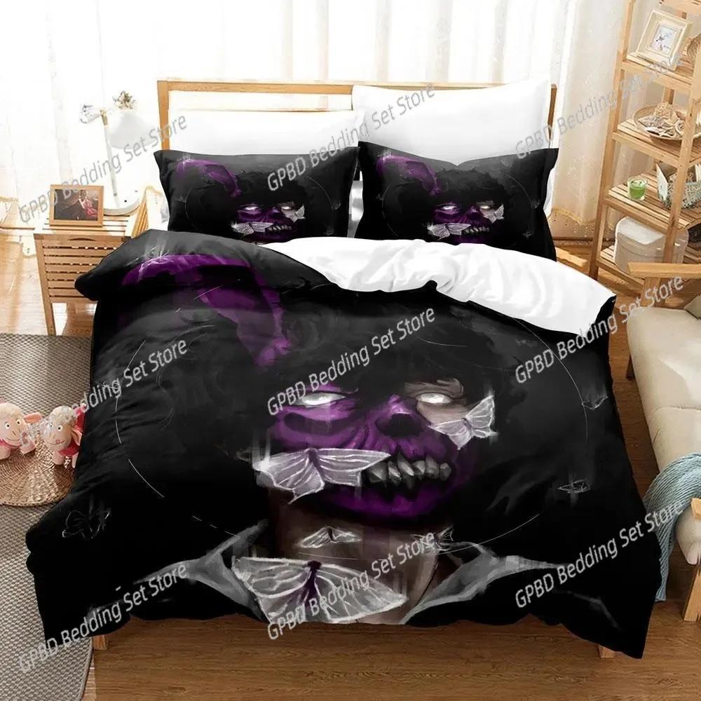 Fashion Corpse Husband Bedding Set For Bedroom Soft Modern Bedspreads Comefortable Kids Duvet Cover Quilt Cover And Pillowcase