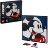 LEGO® Art 31202 Disney's Mickey Mouse Set De Loisirs Créatifs Pour Les Adultes Et Tableau De Décoration Mural