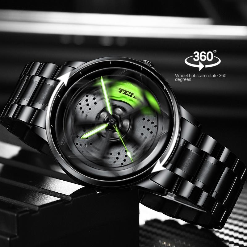 Ceas cu butuc de roată autentic SVJ, tridimensional, gol Tc5, etrieri forjați pentru mașină, modificat și rezistent la apă.