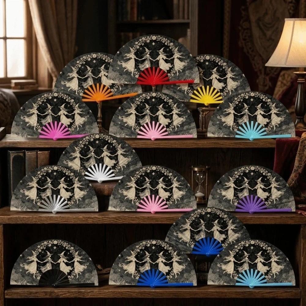 Handheld Kung Fu Fan 33cm 13in Folding Hand Fan Chinese Style Large Hand Fan Decoration