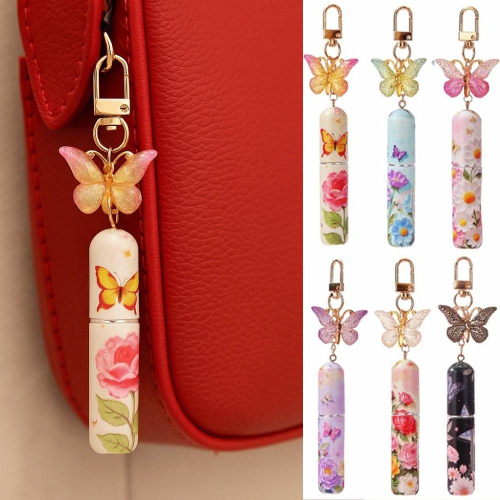 Rotating Design Refillable Perfume Bottle 5ml Travel Perfume Bottle  Fragrance Storage