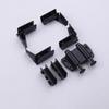 Non-perforated Glass Door Hinge Side Mounted Cabinet Glass Hinge  Kitchen Shelves