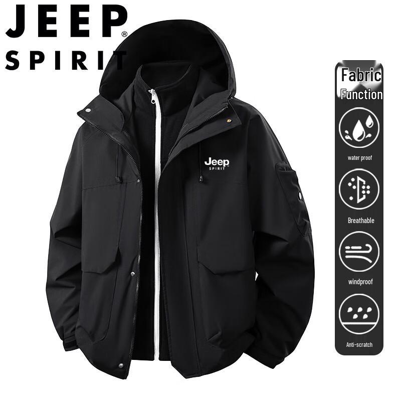 JEEP SPIRIT Herren 3-in-1 Outdoorjacke