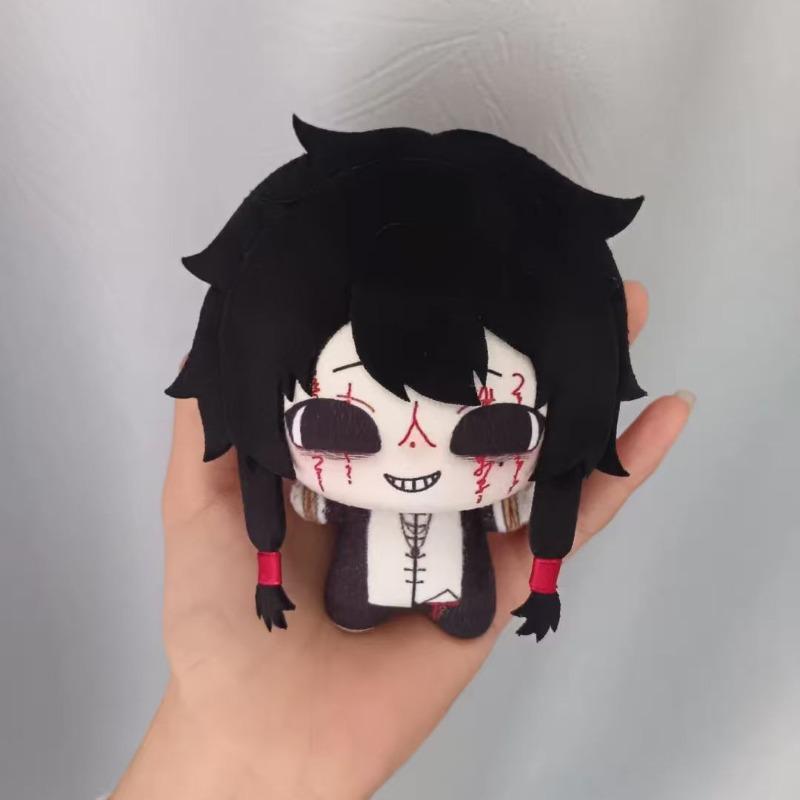 Touche Fu Zhao Plüschtier Touche Fu Zhao Kopf Sieben Tage Horror-Spiel Charakter Stoffpuppe Niedliche Chibi-Figur Weiches Plüschtier Fans 10cm
