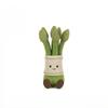 Asperge Pluche Speelgoed 19cm Schattig Zacht Gevuld Groente Poppetje Cadeau voor Kinderen