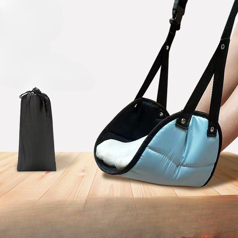 Comfy Hanger Travel Airplane Footrest Hammock Made with Premium Memory Foam Foot Patio Furniture Hanging Chair Swing Camping