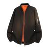 Trend street baseball collar jacket men's spring and autumn new loose casual versatile jacket youth stand-up collar zipper jacket