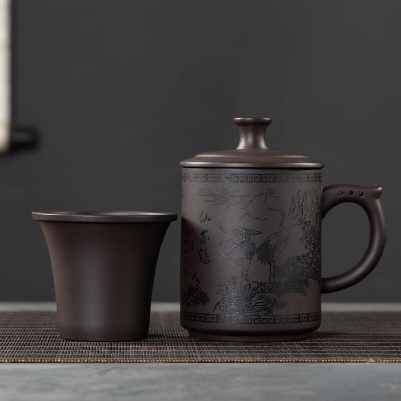 Yiqi Original Zisha Tea Mug with Ceramic Filter Liner