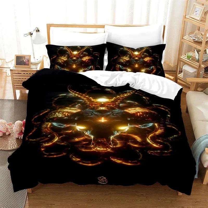 Christian Cross Jesus Duvet Cover Set Faith Over Fear Bedding Set 3D All Over Religion Comforter Cover Set Quilt Cover King Size