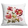 Spring and Summer Imitation Embroidered Flower Pillowcase Home Sofa Living Room Pillowcase New Style Pillowcase