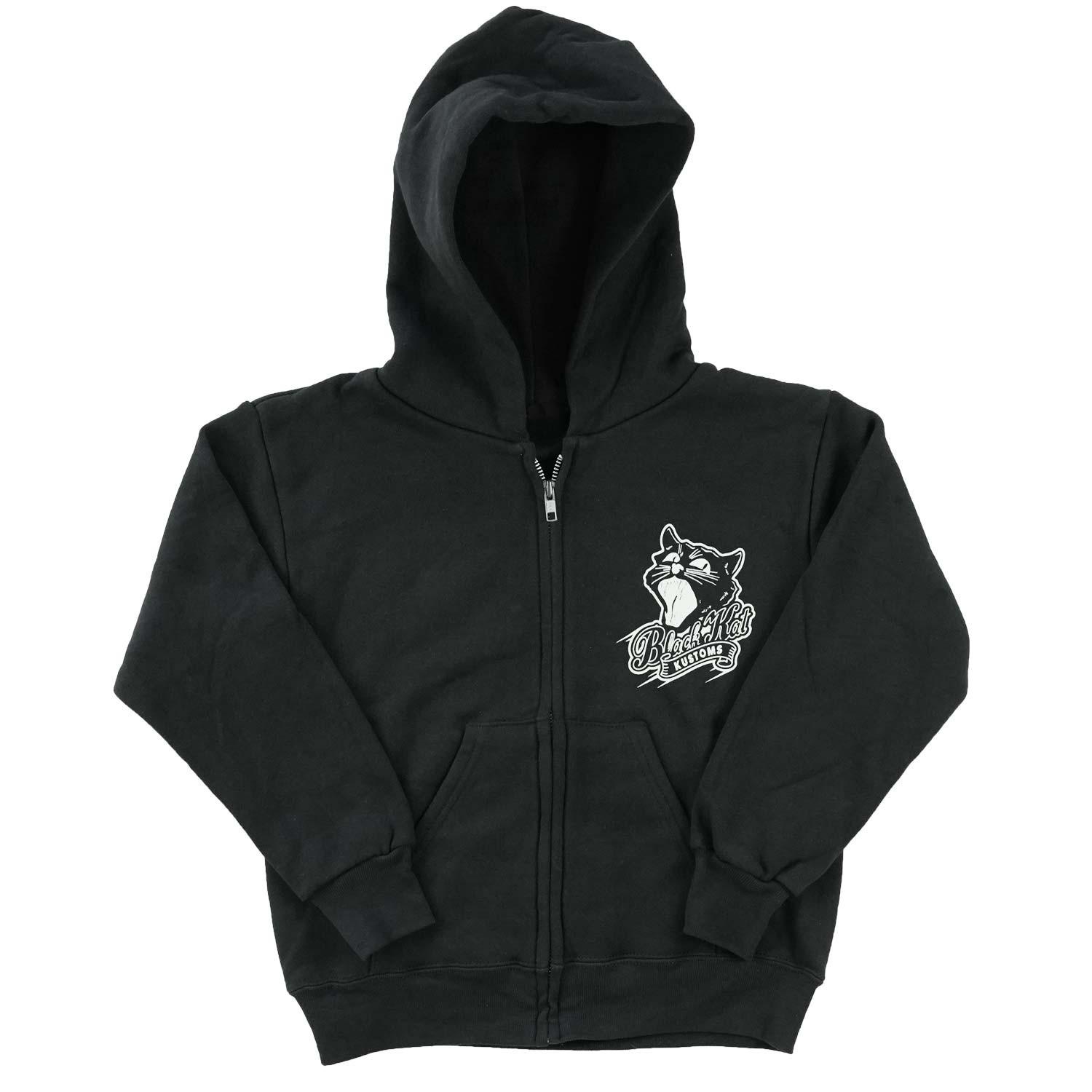 Black Kat Kustoms Junior Kat Junior Топ для молодежи Черный M