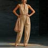 Mono de Color para Mujer, Elegante y Cómodo, sin Mangas