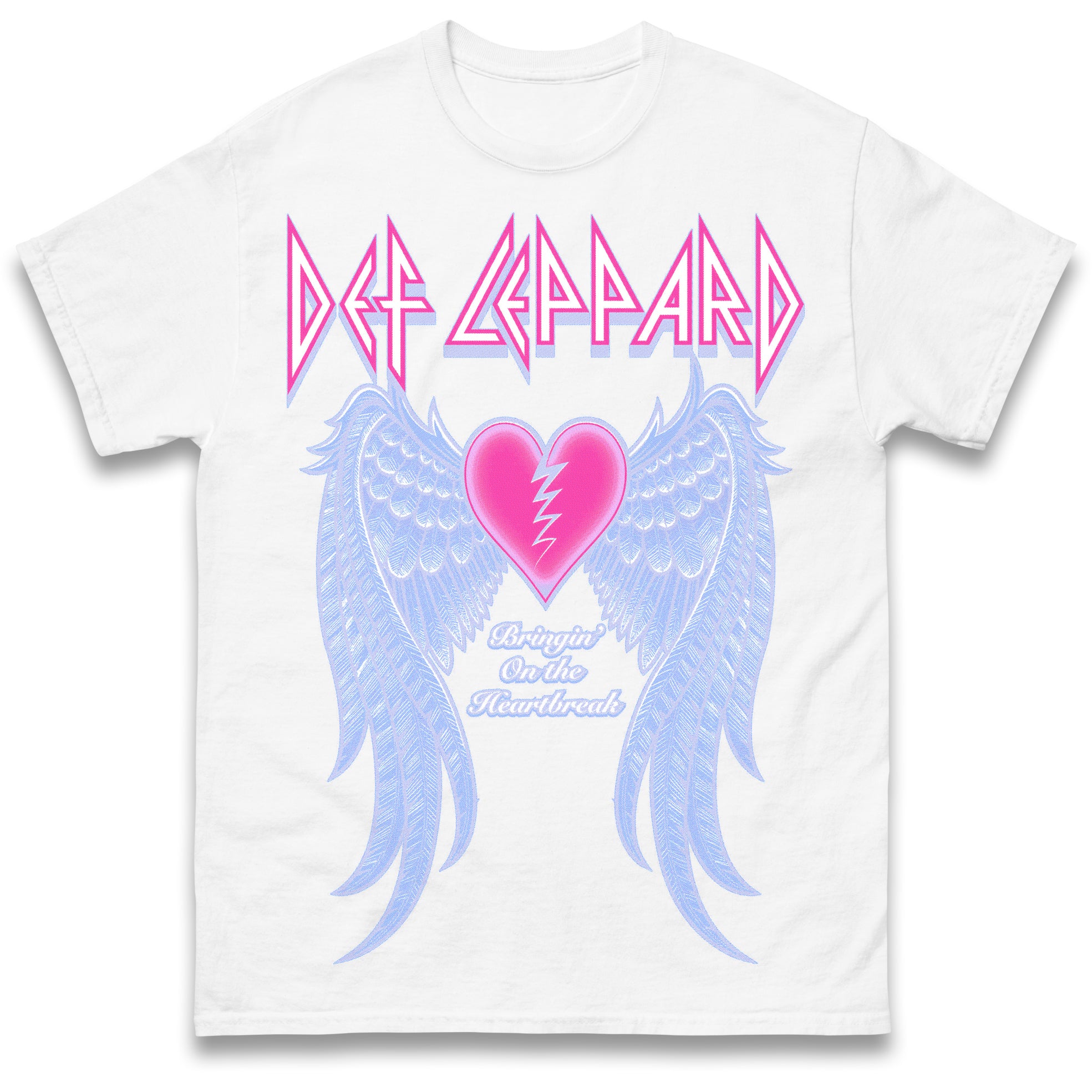 Def Leppard Bringin’ on The Heartbreak Mens T Shirt Womens Tops Tees 3XL