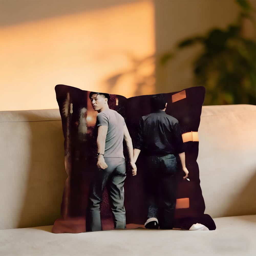 

Leslie Cheung Cushion Cover Cozy Velvet Throw PillowSoft Warm Cushion For Sofa Bed 30X30cm