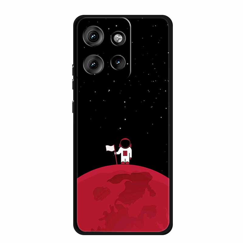 Pro pouzdro Moto Edge 50 Neo Luxusní měkké silikonové TPU pouzdra na telefon pro Motorola Edge 50 Neo Moto S50 5G Nárazuvzdorné kryty ve tvaru srdce Fundas