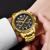 LIGE Top Luxury Men Watch Military Fashion Quartz Wristwatches Waterproof Luminous Chronograph Men Quartz Watches