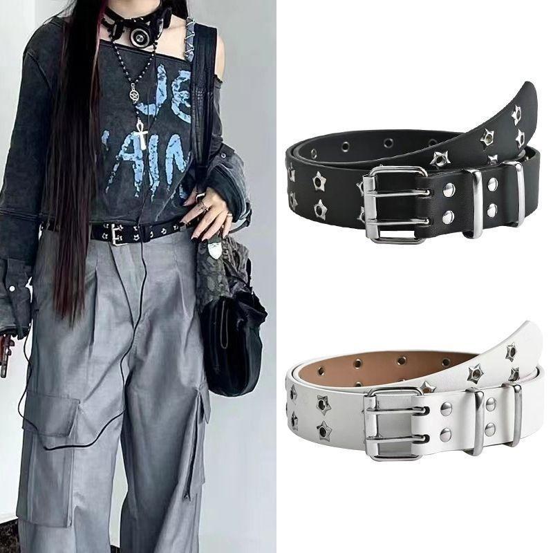 Stylish Starry Belt For Women With Unique Punk Aesthetic Perfect For Summer Wear