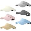 Adjustable Sports Visor Breathable Baseball Cap Summer Beach Hat  Running