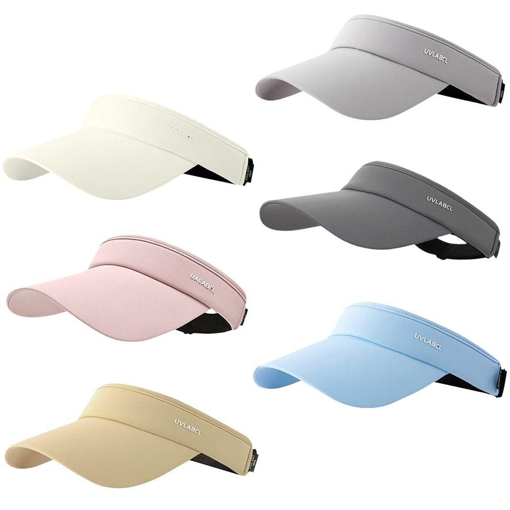 Adjustable Sports Visor Breathable Baseball Cap Summer Beach Hat  Running