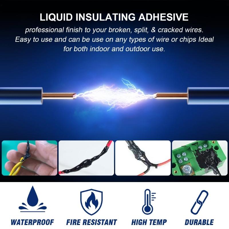 Nastro Isolante Liquido Versatile per Fili Elettrici Rivestimento Essenziale per Progetti