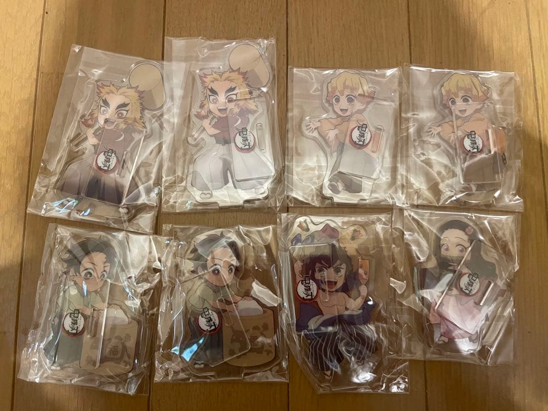 

[USED] Demon Slayer New Year s Acrylic Stands Kyojuro Rengoku and Tanjiro Kamado by ufotable