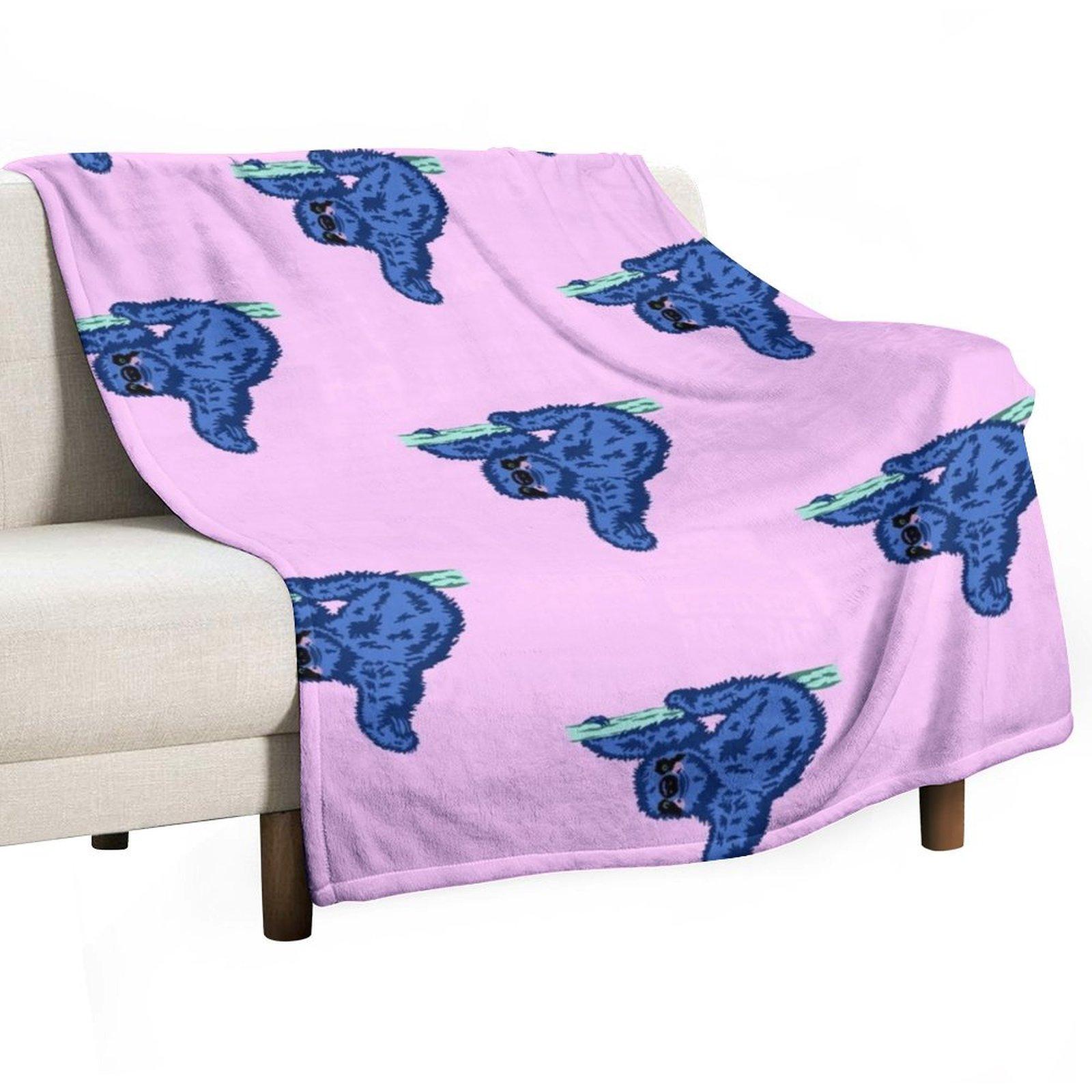 Seth Sloth hanging from a tree Throw Blanket Weighted For Decorative Sofa Luxury Designer funny gift Blankets 30x40in