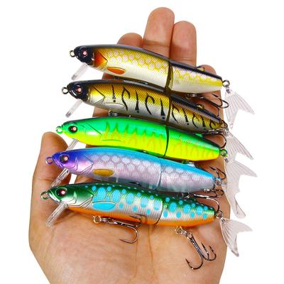Joint Swimbait Sinking Minnow Wobbler Fishing Lure 120mm 16.3g Artificial Hard Bait Vatalion Isca Wobblers for Pike Bass Trout