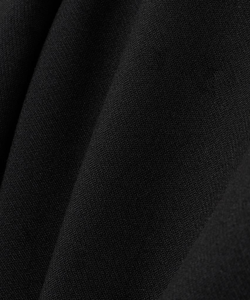 NOIRER Piping Curved Track Pants (Black)