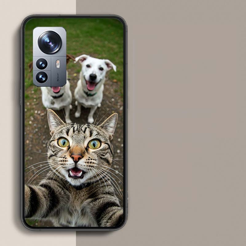 Cat Vacation Phone Case For Redmi Note 15 Pro 5G 14 13 12 Pro Plus 11 11T 11E 11S 10 Pro 10S 9 9S Cover Cell Clear with Suitable