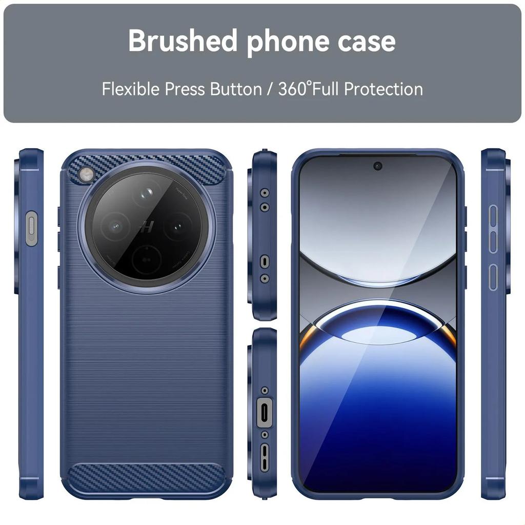 Phone Case For Oppo Find X8 Pro ,flexible Tpu Fiber Protective Cover For Oppo Find X8 Pro