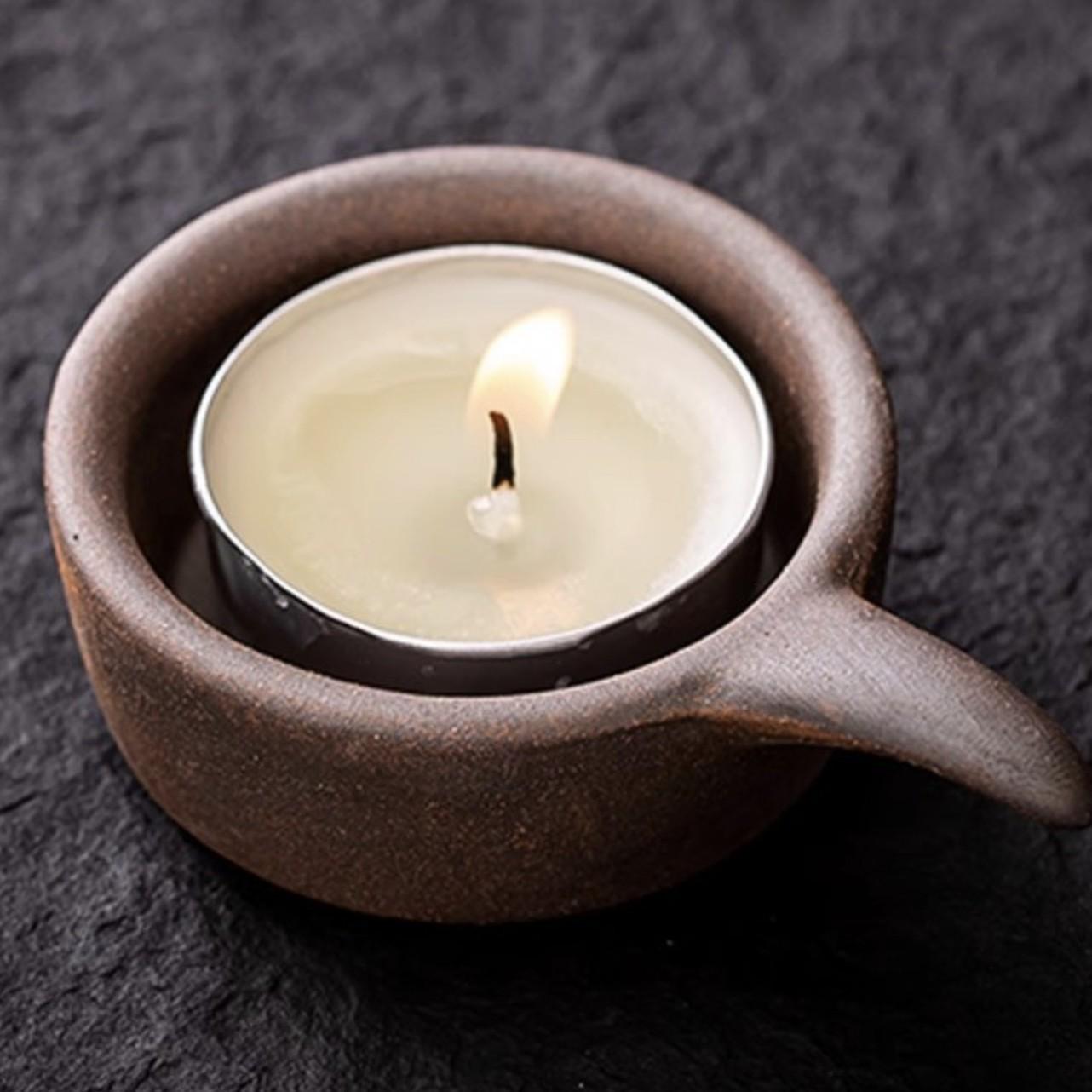 Ретро набор аромадиффузора и подогревателя для чая в виде камина для декора дома или офиса