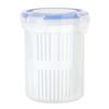 Vegetable Pickling Box Sealed Fermentation Container For Pickles/Salads BPA-Free Plastic With Drain Basket Kitchen Storage Box