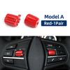 For BMW 3 4 5 GT 6 7 Series Red Car Multi-function Steering Wheel Control Knob Button F30 F35 F34 F36 F10 F11 F12 F07 F01 F02