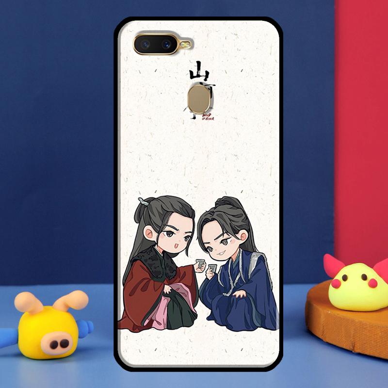 Word of Honor Shan He Ling Case For Oppo A98 A78 A58 A15 A16 A17 A5 A9 A91 A52 A72 A76 A96 A74 A94 A54 S A57 A77 Cover