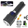 9900LM Powerful LED Flashlight Battery Display USB Rechargeable Light Telescopic Zoom Torch Lamp Outdoor Camping Fishing Lantern