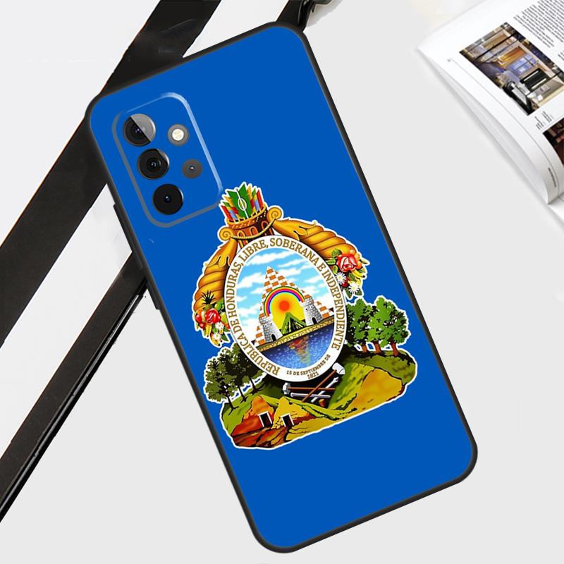 Honduras Flag Case For Samsung Galaxy A56 A36 A26 A16 A06 A54 A34 A14 A12 A22 A32 A52 A13 A53 A15 A35 A55
