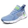 Foreign Trade Explosion Men's Popcorn Soft Sole Comfortable Casual Running Shoes Summer Single Mesh Thin Breathable Sports Shoes