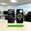 S-Singer M-MORA Phone Case For iPhone17,16,15,14,13,12,11 Plus,Pro Magnetic with Magsafe Wireless Charging