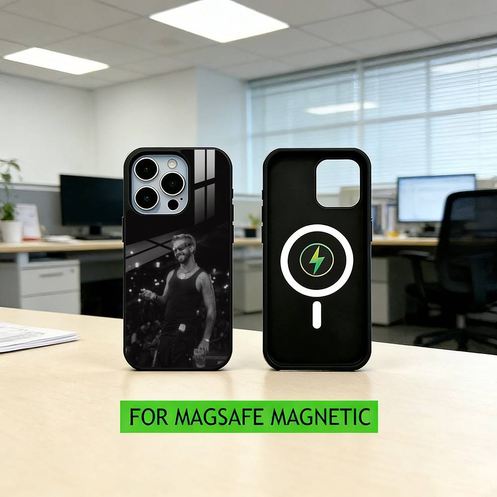 S-Singer M-MORA Phone Case For iPhone17,16,15,14,13,12,11 Plus,Pro Magnetic with Magsafe Wireless Charging