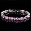 Women Bracelet Fashion Crystal Bangle Decorative Wrist Hand Jewelry Clothing Decoration Party Casual Trendy Gift