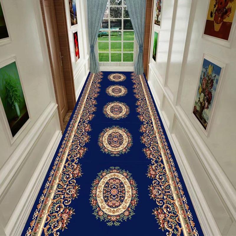 

Ковер в коридор в персидском стиле, ковер для прихожей, национальный ковер для гостиной, ковровая дорожка, коврик для спальни, фланелевый нескользящий коврик для кухни 50x80cm