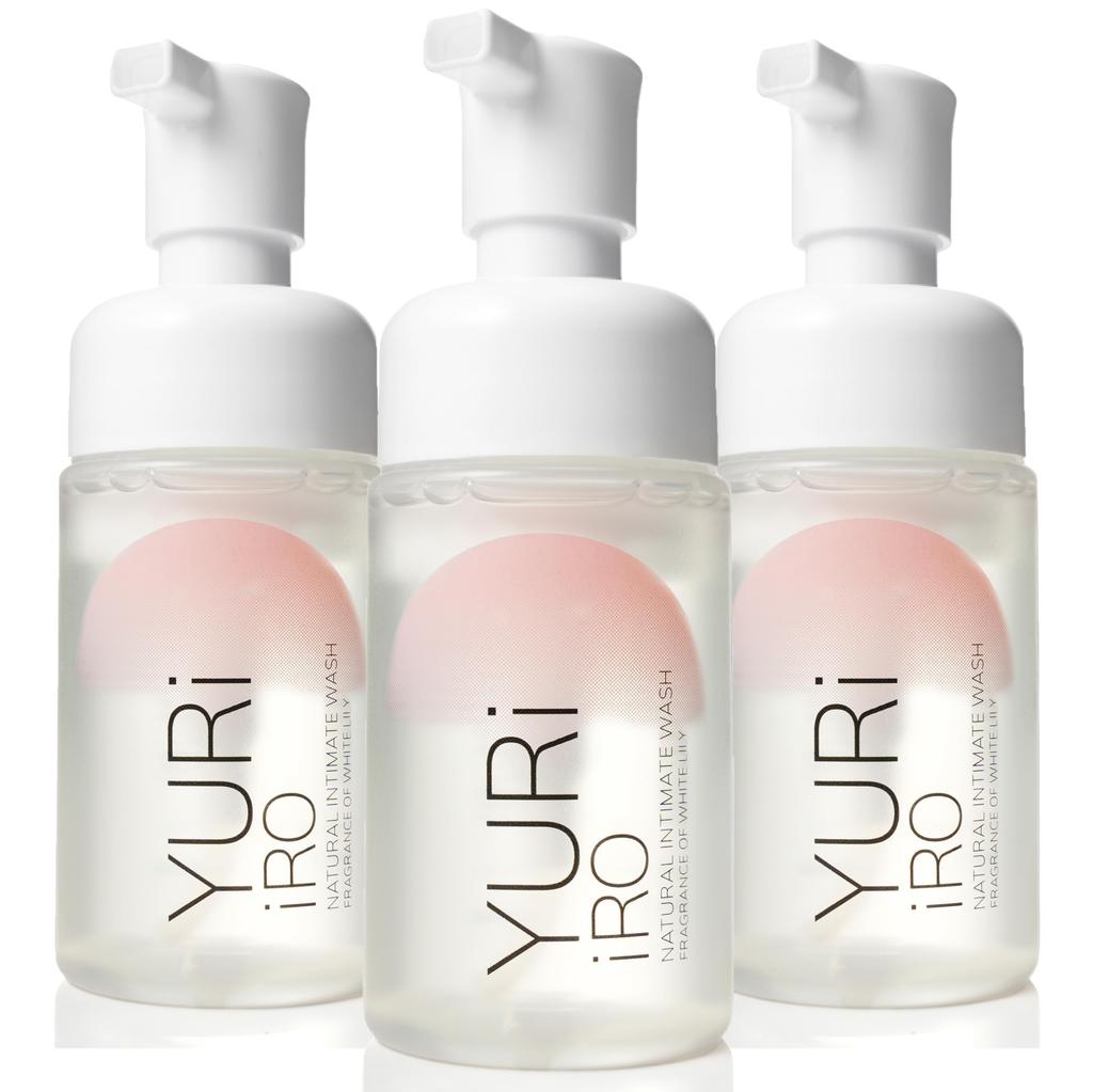 YURiiRO Intimate Wash for Delicate 100ml by White Lily Hand Body Lactic Acid by YURiiRO Zones, (Approx. 30-Day Supply) [Body Wash, Femcare, Soap,