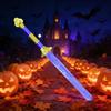 Anime Waffen Kostüm 3D Gedruckt 18.5" Lila Waffe Cosplay Requisite für Halloween Verkleidungszubehör Geschenke für Fans Sammler