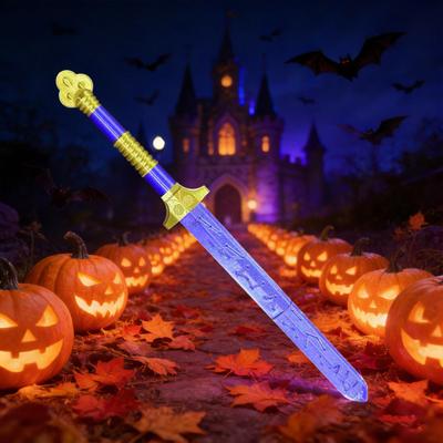 Anime Weapons Costume 3D Printed 18.5" Purple Weapon Cosplay Prop for Halloween Dress Up Accessory Gifts for Fans Collectors