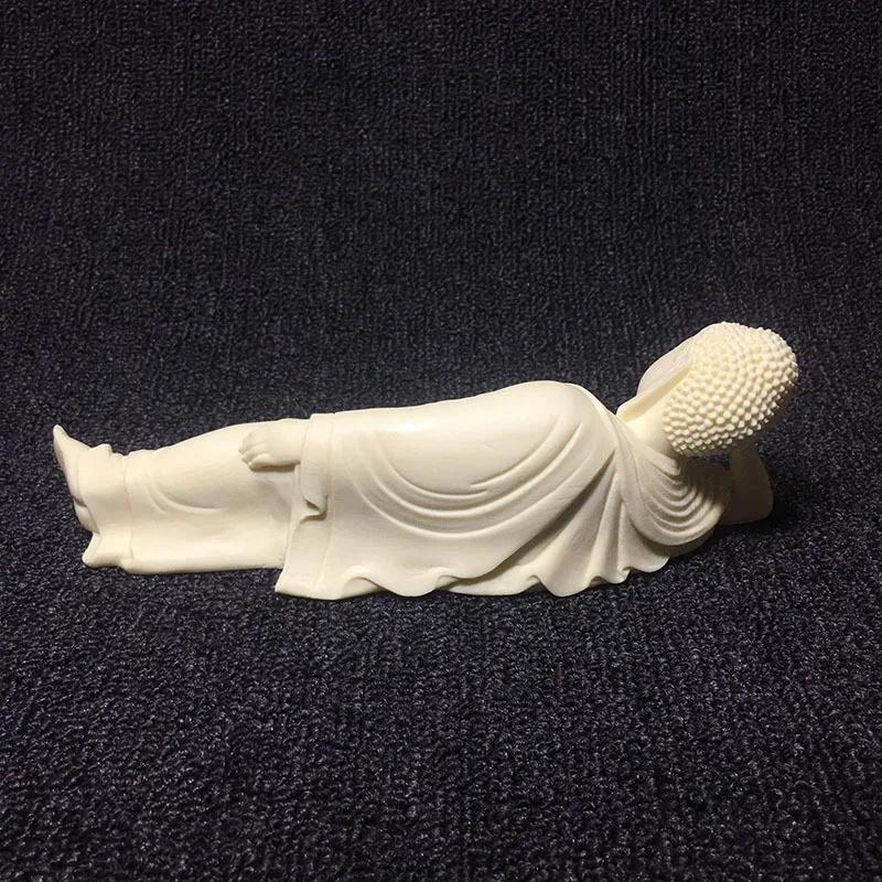 Shakyamuni Lying Position Buddha Statue Zen Enthusiasts the Founder of Buddhism Home, Room, Office, Car Decoration, Statue