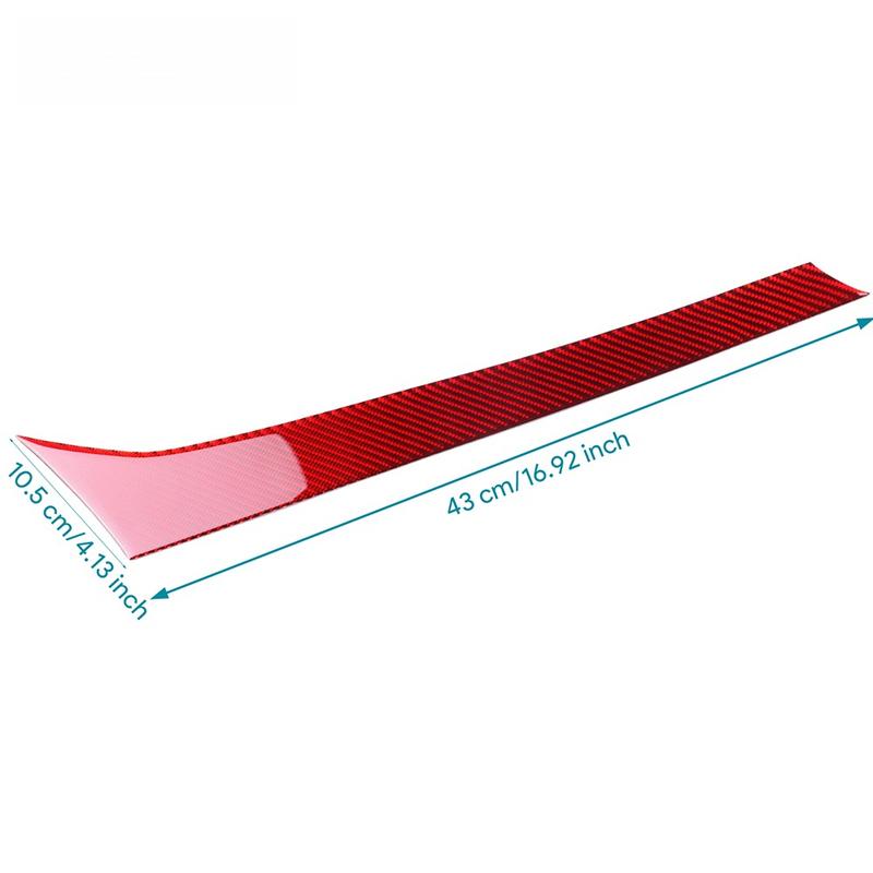 Carbon Fiber Modified For Alfa Romeo Giulia 15-25 Car Center Console Dashboard Co-pilot Panel Trim Stickers Interior Accessories