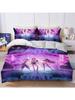 Movie D-Demon H-Hunters Duvet Cover Set Soft Wash Cotton Bed Comfortable Student Dormitory Home Girl's Gift Baby Bedding