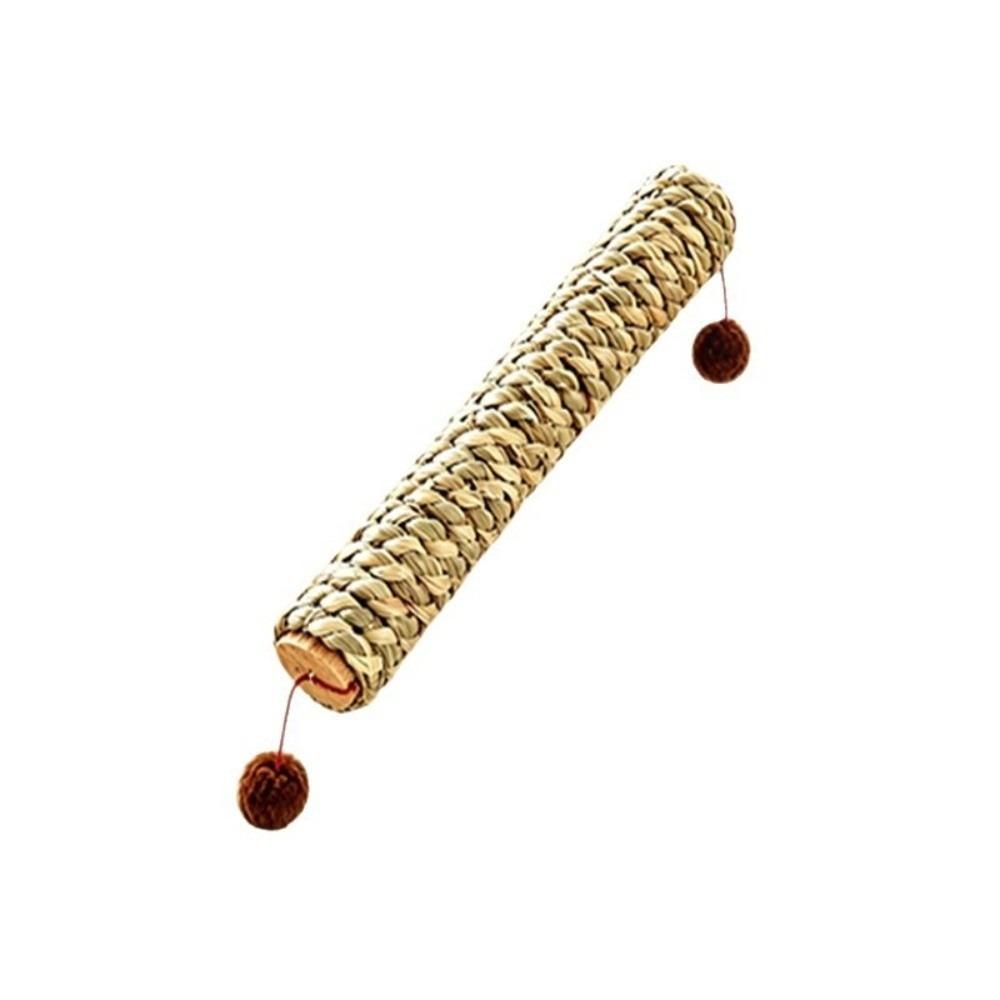 Grass Rope Cat Chew Stick Bite Resistant Bite Rope Toy Interactive Cat Toys Calm Cat Anxiety