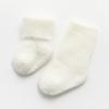 Baby Winter Wool Socks Boy Girl Solid Soft Fleece Thicken Warm Fur Short Socks Anti-slip Floor Calf Sock Baby Clothes Kids Stuff