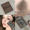 Single-Color Eyeshadow 2025 New Model Pearlescent Dazzling Chameleon Crushed Diamond Highlighter Mashed Potato Highlighter Smoky Eyeshadow Palette
